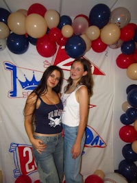 two women posing for a picture