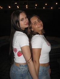two women posing for a photo